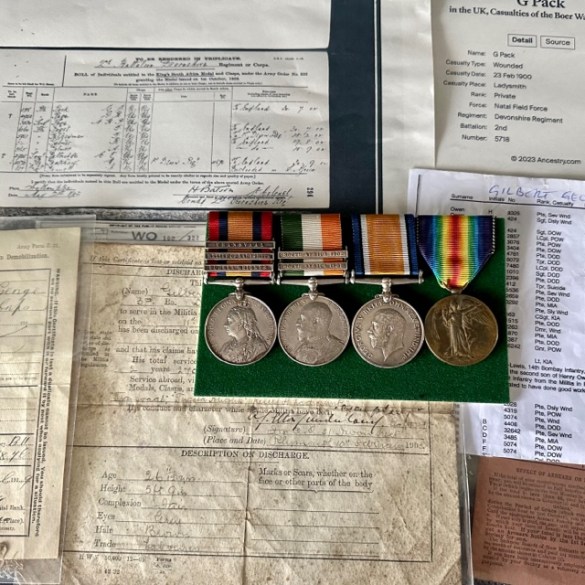 Boer War Medal Group 13